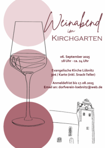 Weinabend im Kirchgarten 2025