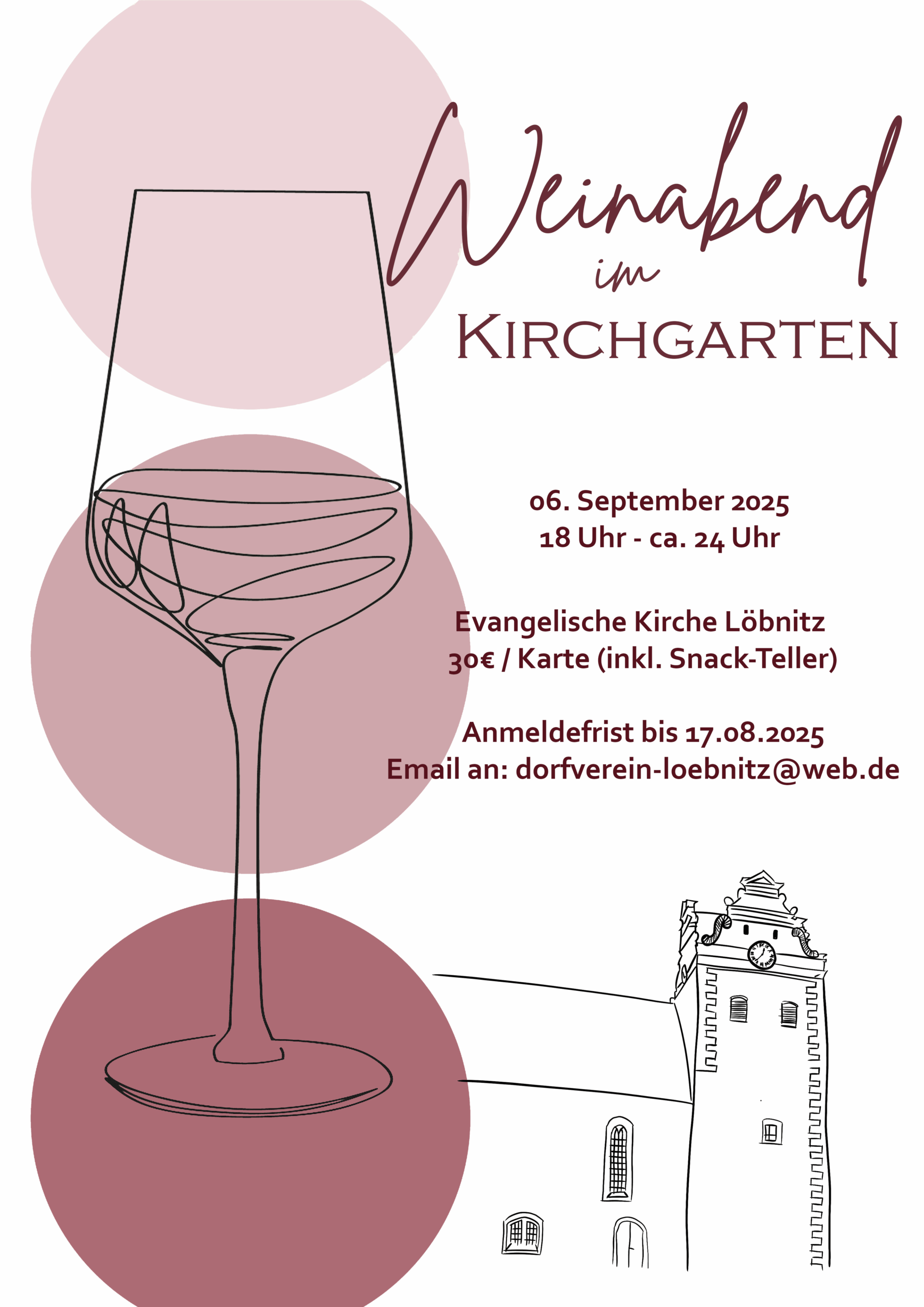 WEINABEND IM KIRCHGARTEN 2025